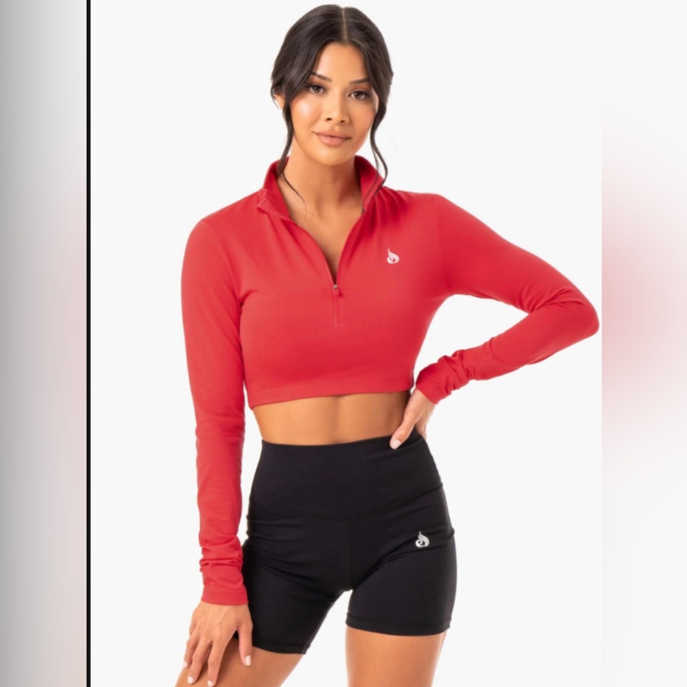 RYDERWEAR Red force long sleeve training top ❤️